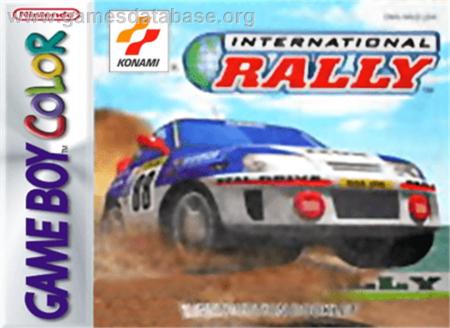Cover International Rally for Game Boy Color